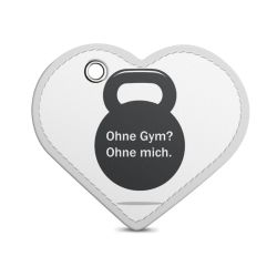 Key chain heart-shaped