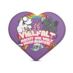 Schlüsselanhänger herzförmig