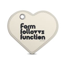 Key chain heart-shaped