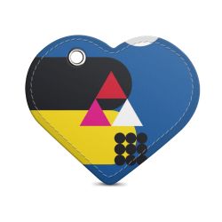 Key chain heart-shaped