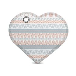 Key chain heart-shaped