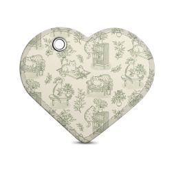 Key chain heart-shaped