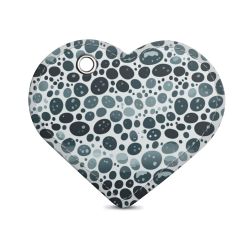 Key chain heart-shaped