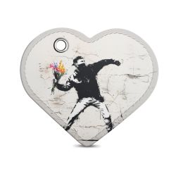 Key chain heart-shaped