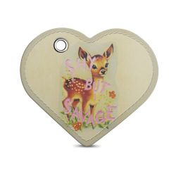 Key chain heart-shaped