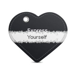 Key chain heart-shaped