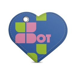 Key chain heart-shaped