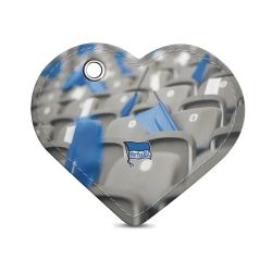 Schlüsselanhänger herzförmig