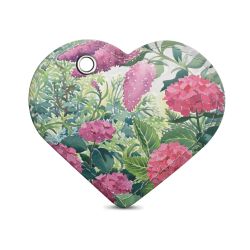 Key chain heart-shaped