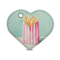 Key chain heart-shaped