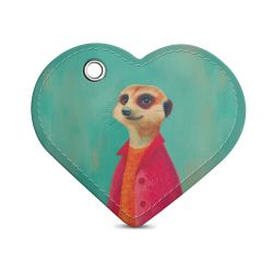 Key chain heart-shaped