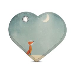 Key chain heart-shaped