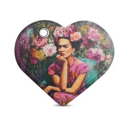 Key chain heart-shaped