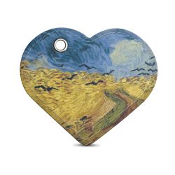 Key chain heart-shaped