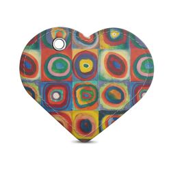 Key chain heart-shaped