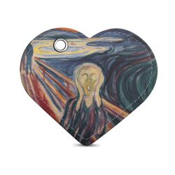 Key chain heart-shaped