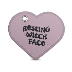 Key chain heart-shaped