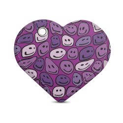 Key chain heart-shaped