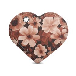 Key chain heart-shaped