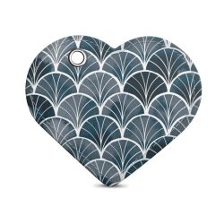 Key chain heart-shaped