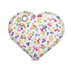 Key chain heart-shaped