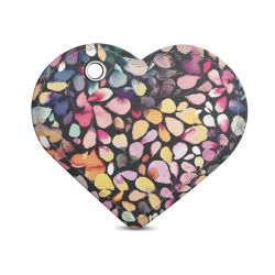 Key chain heart-shaped