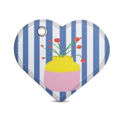 Key chain heart-shaped