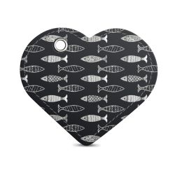 Key chain heart-shaped