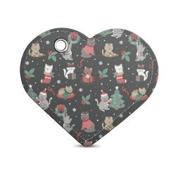 Key chain heart-shaped