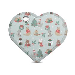 Key chain heart-shaped