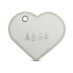 Key chain heart-shaped