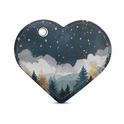 Key chain heart-shaped
