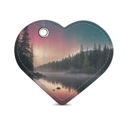 Key chain heart-shaped