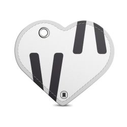 Key chain heart-shaped