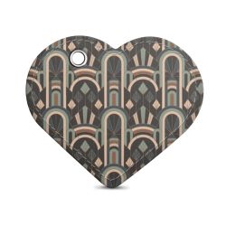 Key chain heart-shaped