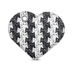 Key chain heart-shaped