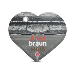 Schlüsselanhänger herzförmig