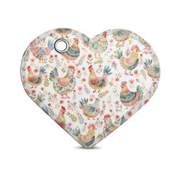 Key chain heart-shaped