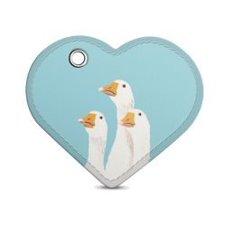 Key chain heart-shaped