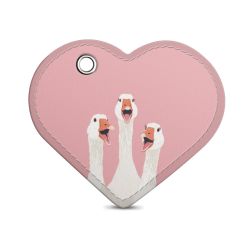 Key chain heart-shaped