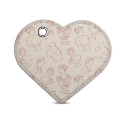 Key chain heart-shaped