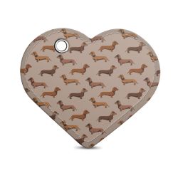 Key chain heart-shaped