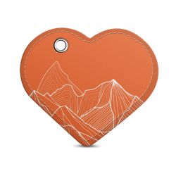 Key chain heart-shaped