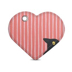 Key chain heart-shaped