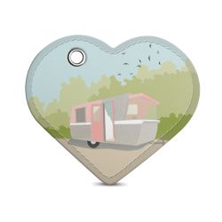 Key chain heart-shaped