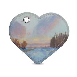 Schlüsselanhänger herzförmig