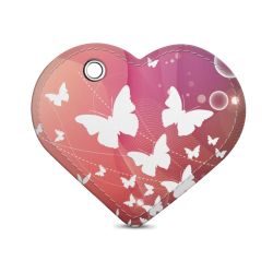Key chain heart-shaped
