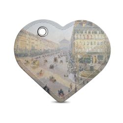 Key chain heart-shaped