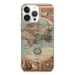 Mappa del mondo vintage