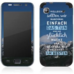 Folien für Smartphones matt